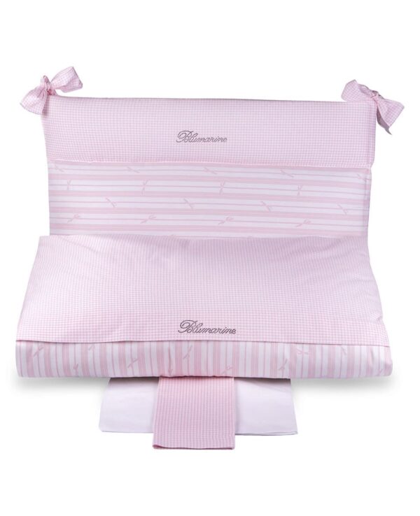 Completo copripiumino lettino con paracolpi "Coccole" Blumarine baby - immagine 4