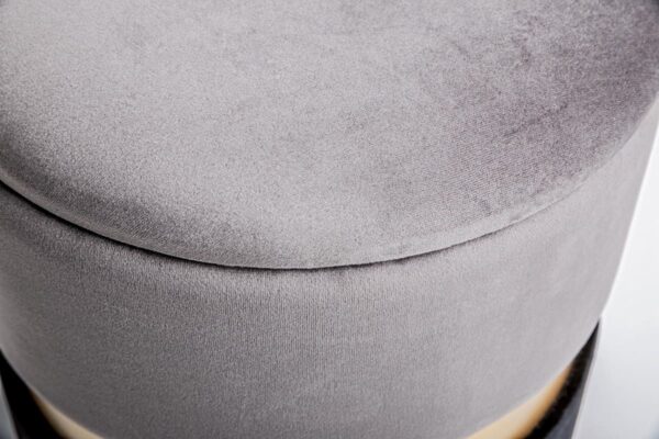 Set 2 pouf contenitore "Polina" Bz - immagine 5