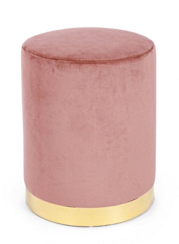 Pouf in velluto "Lucilla" Bz