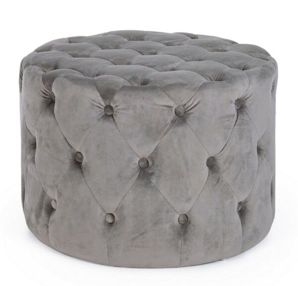 Pouf in velluto"Lorella" Bz - immagine 2