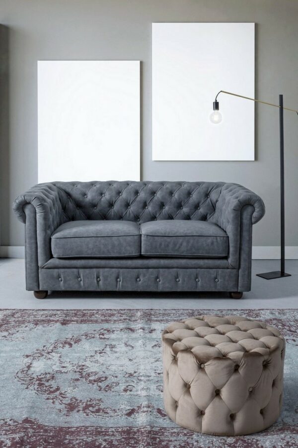 Pouf in velluto"Lorella" Bz - immagine 7