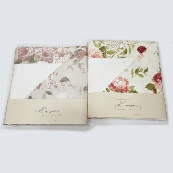 Completo lenzuola "Rosae" Burgassi home - immagine 3