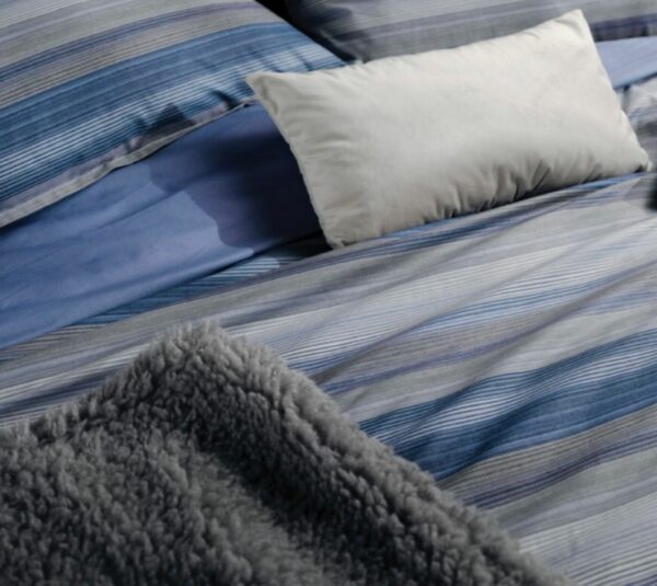 Completo lenzuola "Stripes" Burgassi home - immagine 2