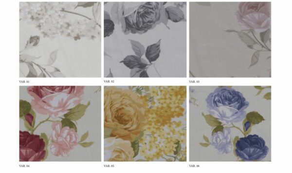 Completo lenzuola "Rosae" Burgassi home - immagine 2