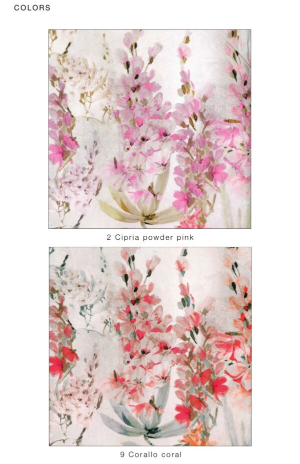 Completo lenzuola matrimoniale "Glicine" Blumarine - immagine 2