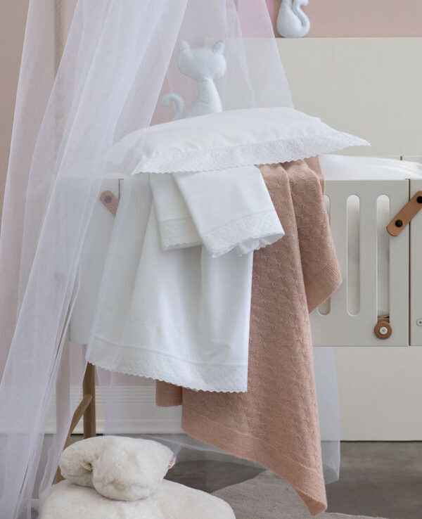 Completo lenzuola culla "Bon Ton" Blumarine Baby