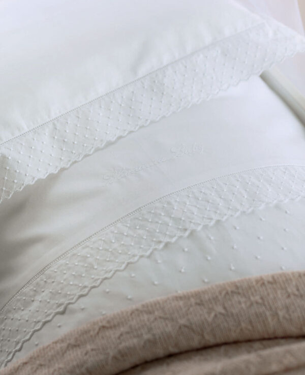 Completo lenzuola culla "Bon Ton" Blumarine Baby - immagine 2