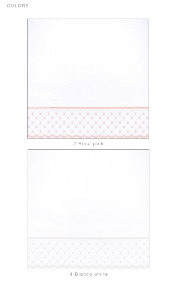 Completo lenzuola culla "Bon Ton" Blumarine Baby - immagine 3
