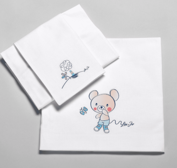 Completo lenzuola culla "Farfalla" Liu Jo Baby - immagine 2