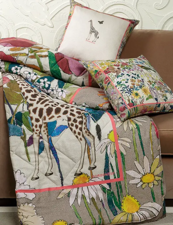 Cuscino arredo "Garden" Borbonese - immagine 2