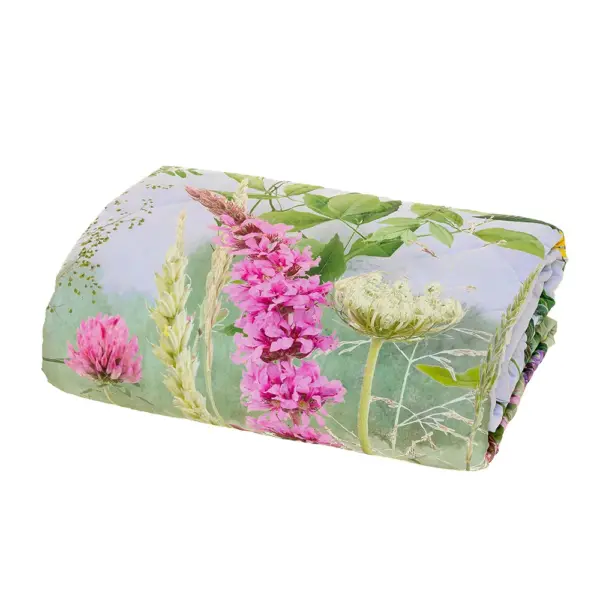 Trapuntina 100 gr matrimoniale "Fiori di campo" Tessitura Randi