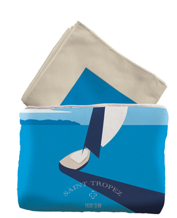Telo mare in microfibra con pochette "Sailing" Svad Dondi - immagine 2