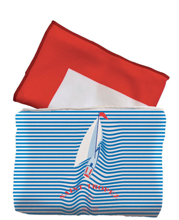 Telo mare in microfibra con pochette "Bolina" Svad Dondi - immagine 2