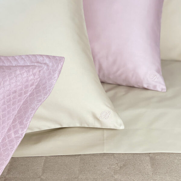 Completo lenzuola matrimoniale in cotone "Stile Blu" Blumarine