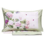 Completo lenzuola matrimoniale "Hydrangea" Tessitura Randi