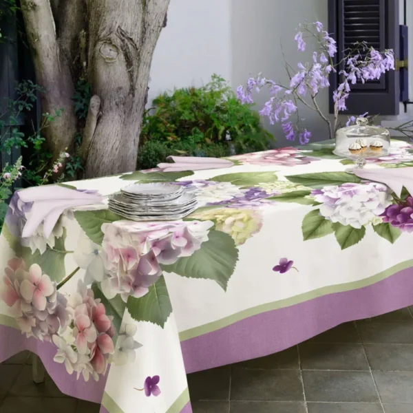 Tovaglia "Hydrangea" Tessitura Randi