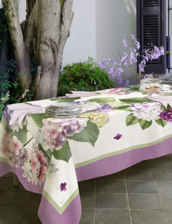 Tovaglia "Hydrangea" Tessitura Randi