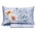 Completo lenzuola matrimoniale "Peony" Tessitura Randi