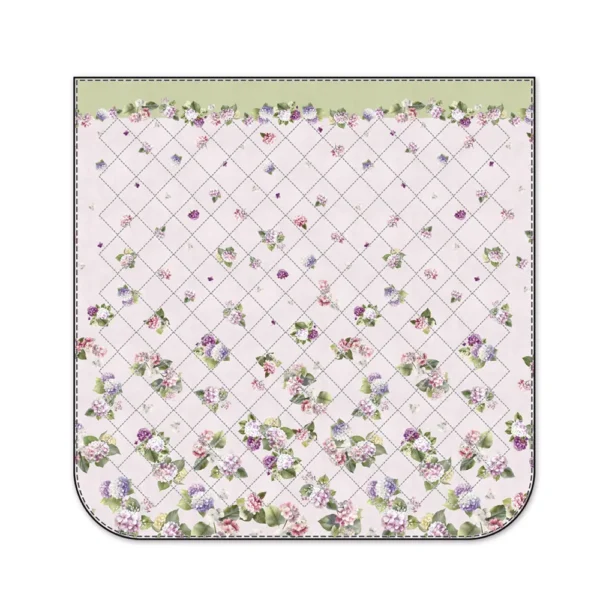 Trapuntina 100 gr matrimoniale "Hydrangea" Tessitura Randi - immagine 3