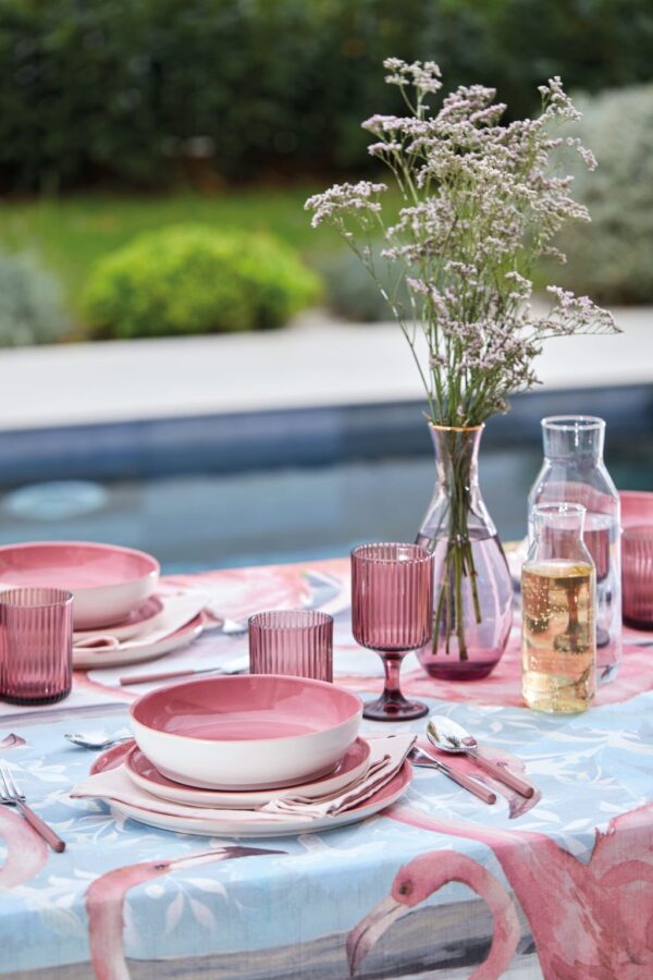 Tovaglia "Palude rosa" Maison Sucrèe - immagine 4