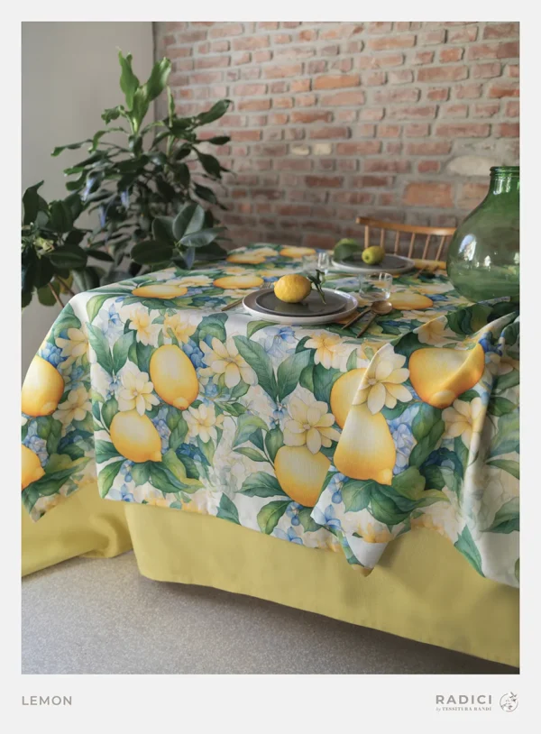 Tovaglia antimacchia "Lemon" Tessitura Randi