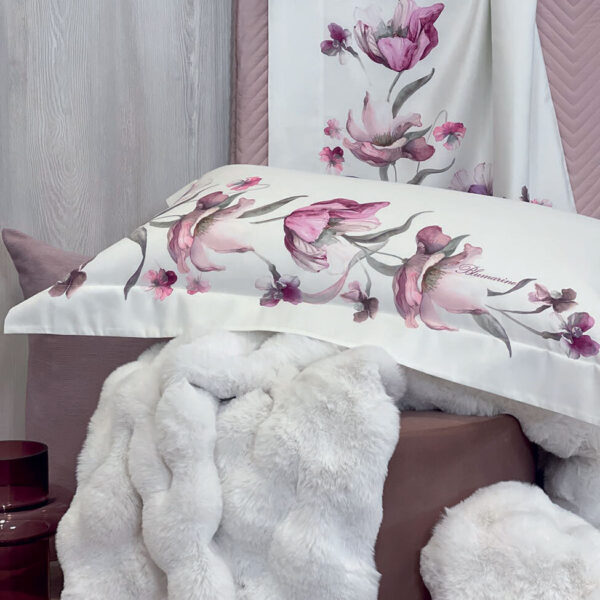 Completo lenzuola matrimoniale "Fleurette" Blumarine