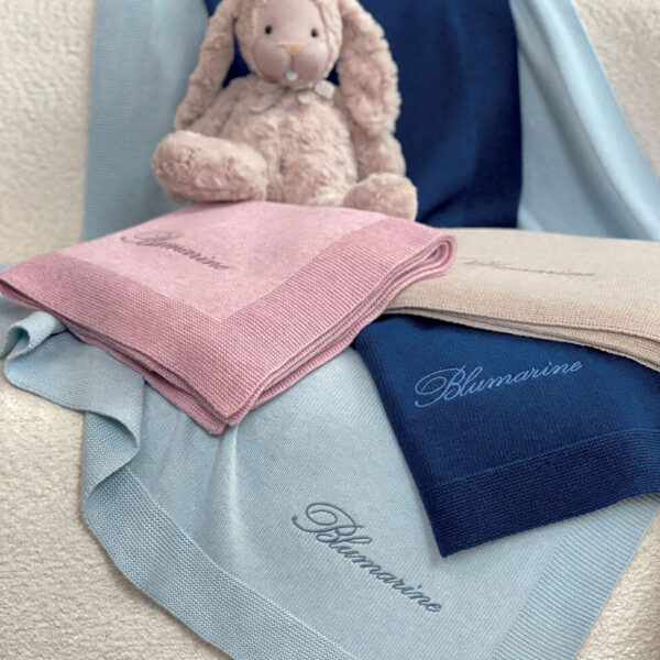 Copertina in misto cachemire "Asia" Blumarine Baby