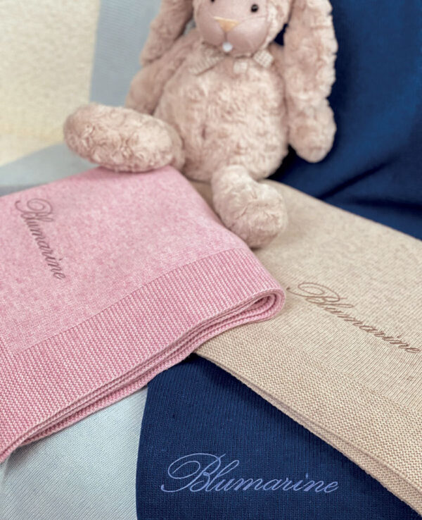 Copertina in misto cachemire "Asia" Blumarine Baby - immagine 2