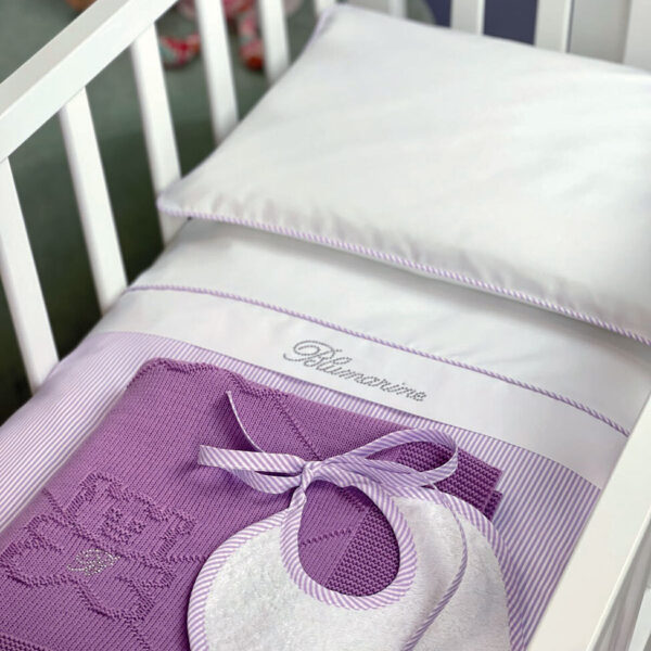 Completo copripiumino culla "Navy" Blumarine Baby