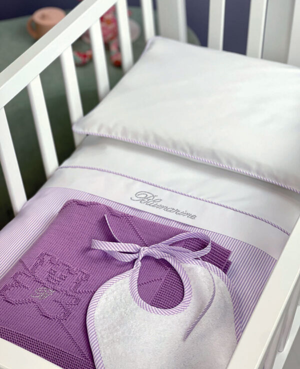 Completo copripiumino culla "Navy" Blumarine Baby