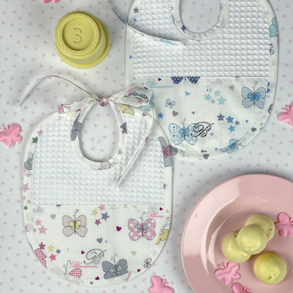 Set 3 bavaglini "Farfalle" Blumarine Baby