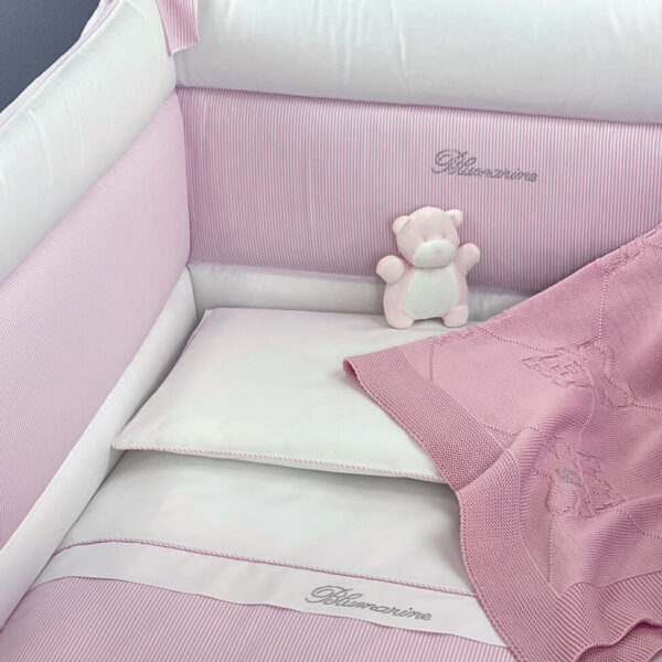 Completo copripiumino lettino "Navy" Blumarine Baby