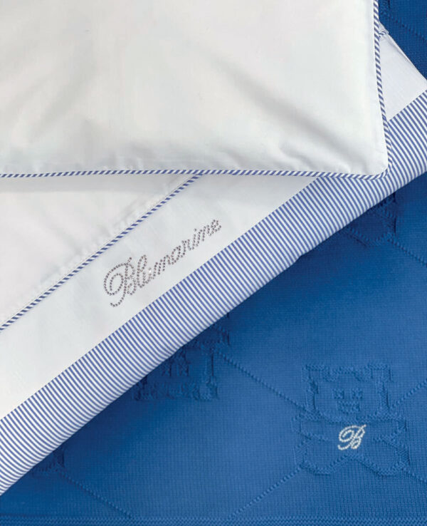 Completo copripiumino culla "Navy" Blumarine Baby - immagine 2