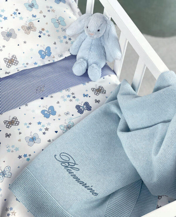 Set copripiumino culla "Farfalle" Blumarine Baby